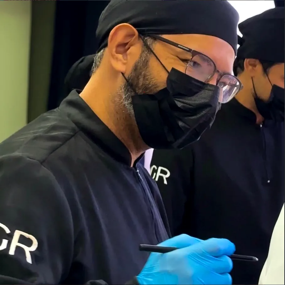 Dr. Wilson Reis na clínica