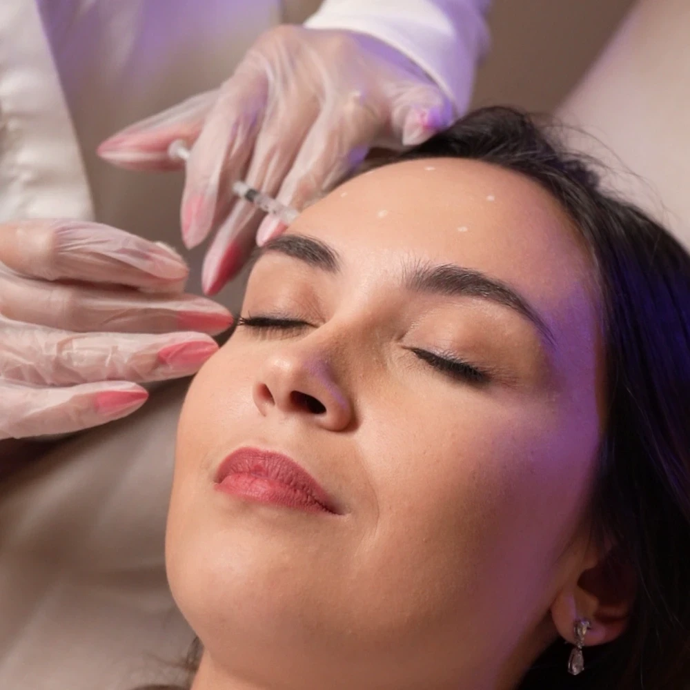Botox com expressão natural